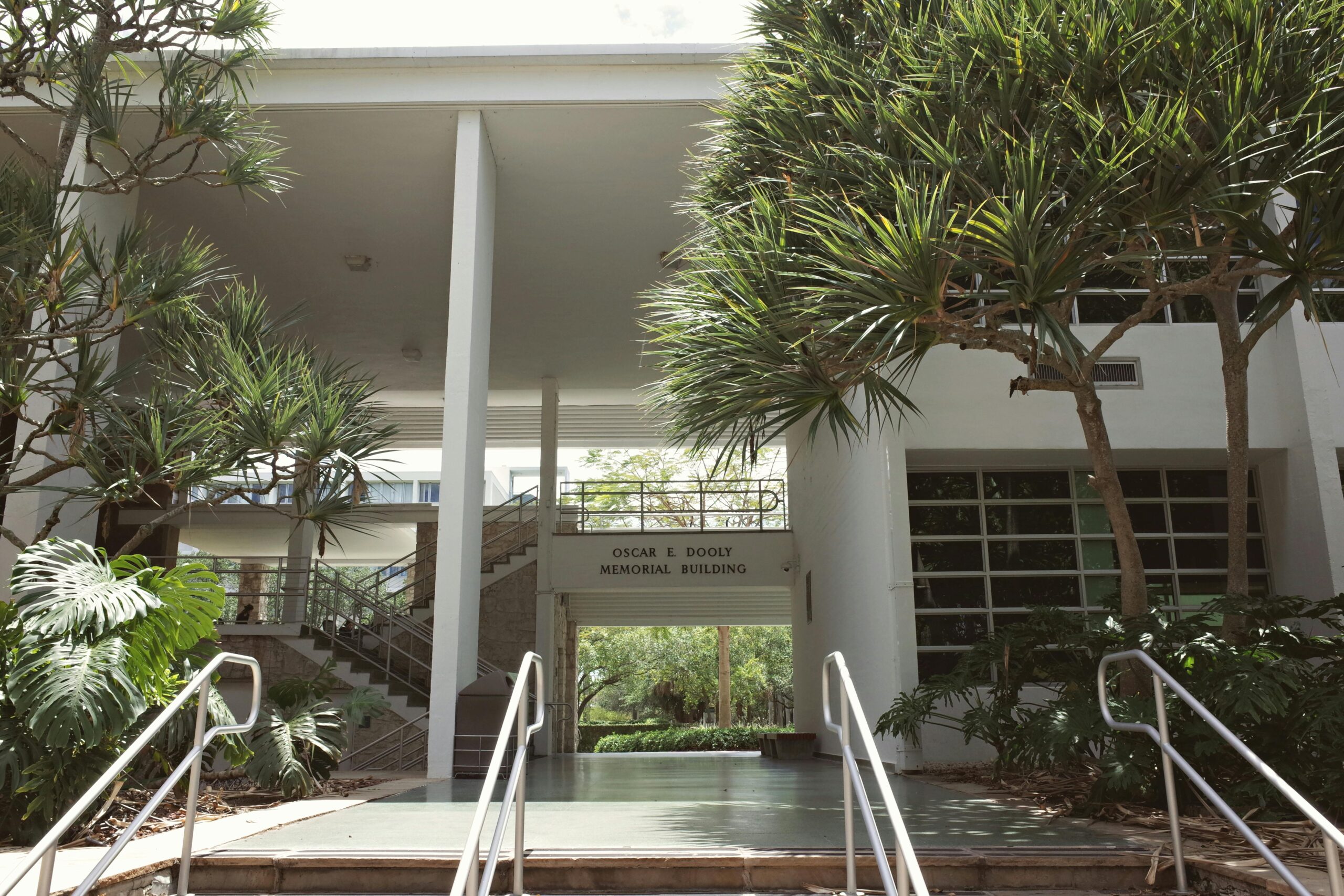 Campusleben An Der University Of Miami In Coral Gables, Florida